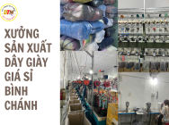 Xưởng Sản Xuất Dây Giày Giá Sỉ Bình Chánh