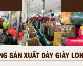 Xưởng sản xuất dây giày Long An