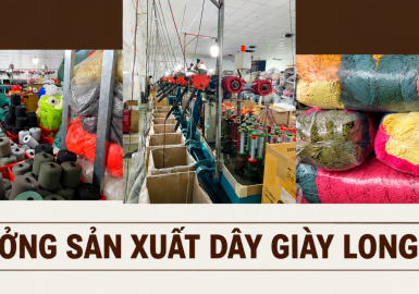 Xưởng sản xuất dây giày Long An