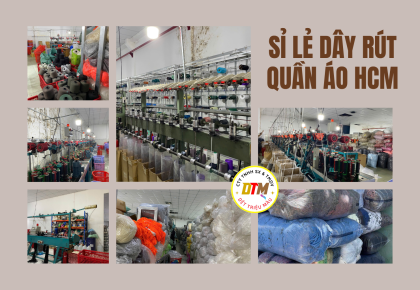 Sỉ Lẻ Dây Rút Quần Áo HCM