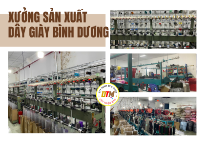 Xưởng Sản Xuất Dây Giày Bình Dương